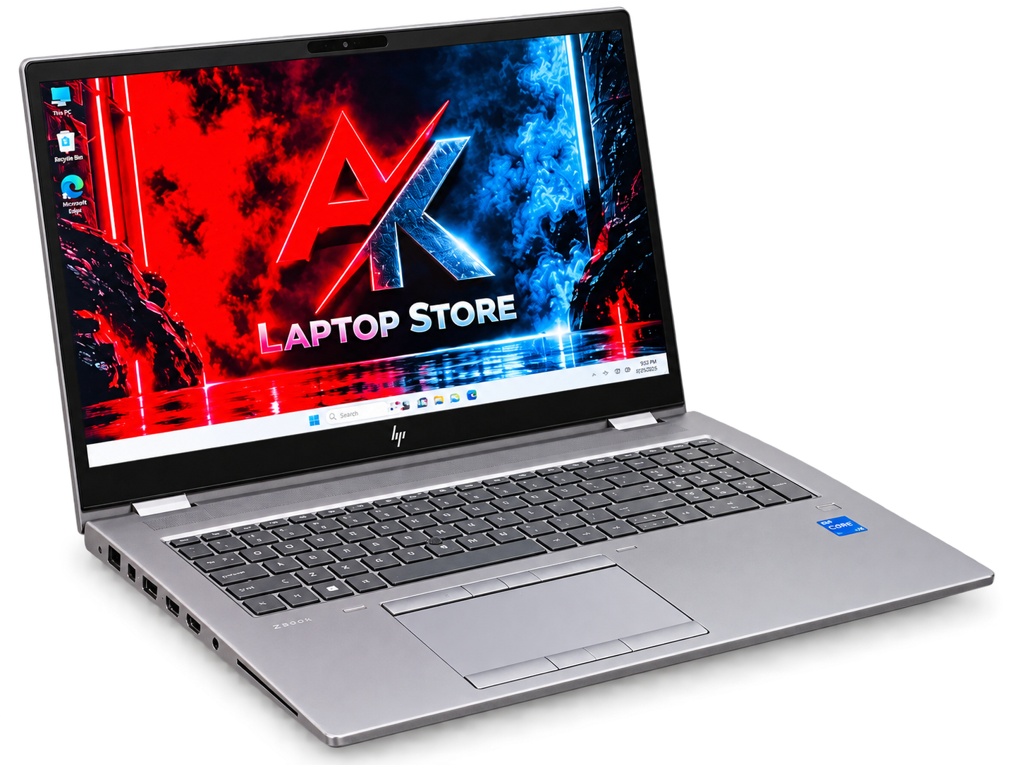 hp-zbookfury17g8-hp-zbookfury17g8-i7-001-left-side-02 HP ZBook Fury 17 G8 17.3 inch Touchscreen – i7-11850H 16GB 512GB SSD Backlight Keyboard - Image 1